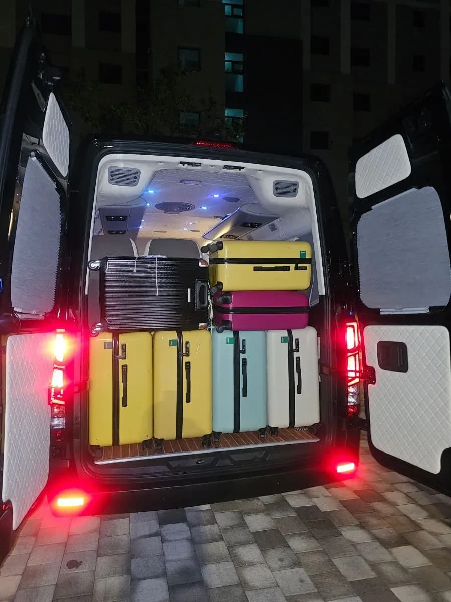 인천공항 콜밴 배경 사진